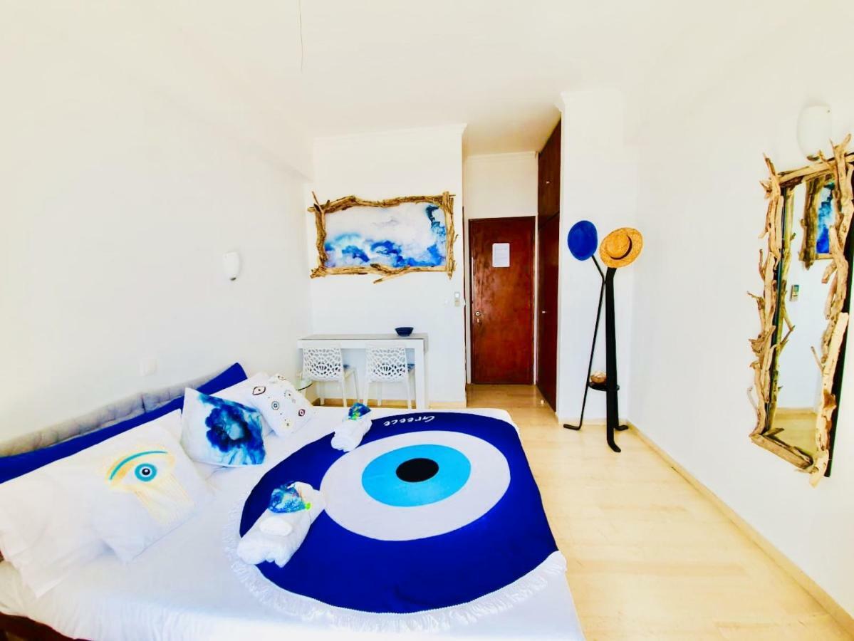 Thomas Art Hotel Pelekas Bagian luar foto